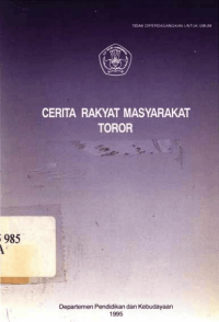 Cerita Rakyat Masyarakat Toror