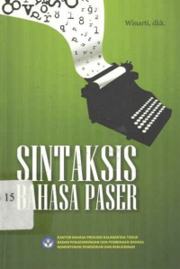 Sintaksis Bahasa Paser